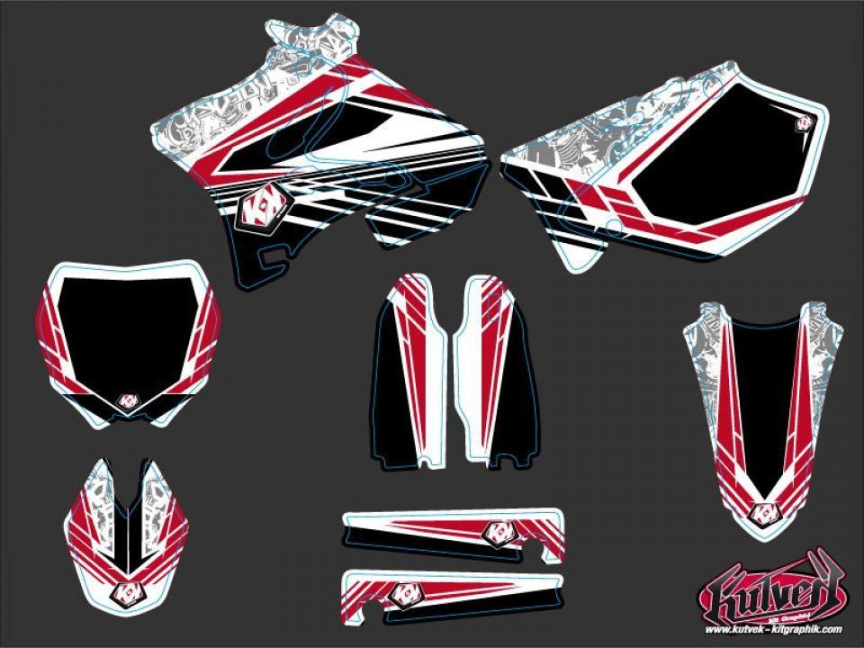 Autocollant stickers Kutvek pour Moto Yamaha 250 YZ 1992 Neuf