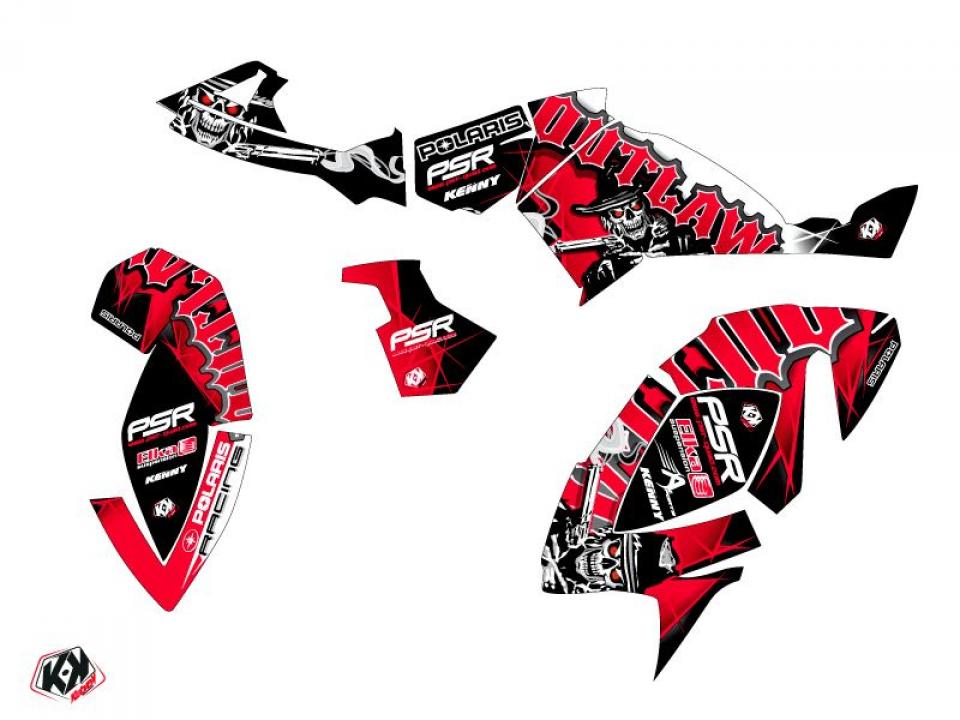 Autocollant stickers pour Polaris Outlaw S