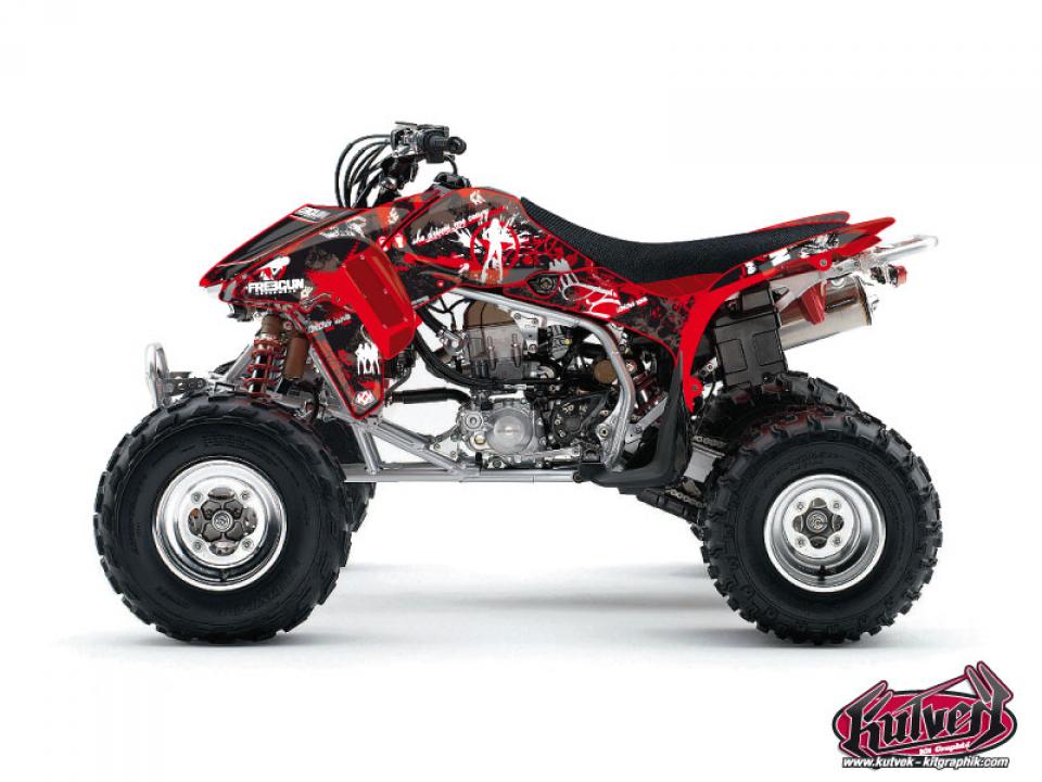 Autocollant stickers Kutvek pour Quad Honda 450 TRX R 2004 à 2005 Neuf