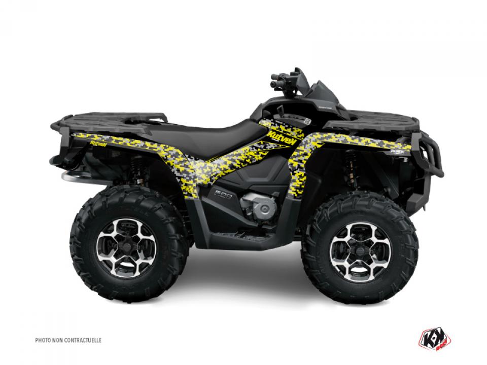 Autocollant stickers Kutvek pour Quad CAN-AM 400 Outlander 4x4 2004 à 2008 Neuf