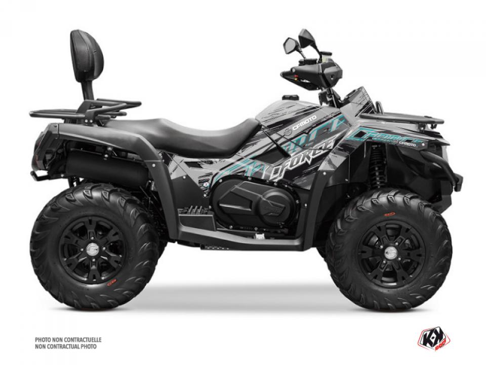 Autocollant stickers Kutvek pour Quad CF moto 600 Cforce 2014 à 2015 Neuf