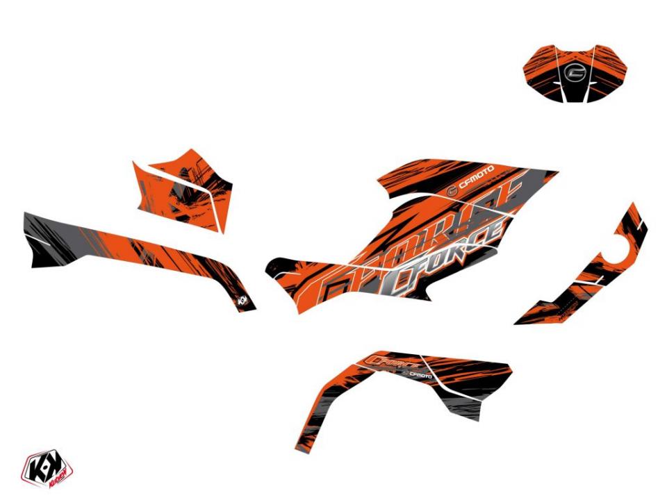 photo piece : Autocollant stickers->CF moto CForce Touring Long