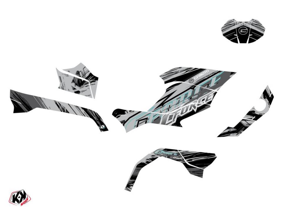 photo piece : Autocollant stickers->CF moto CForce Touring Long