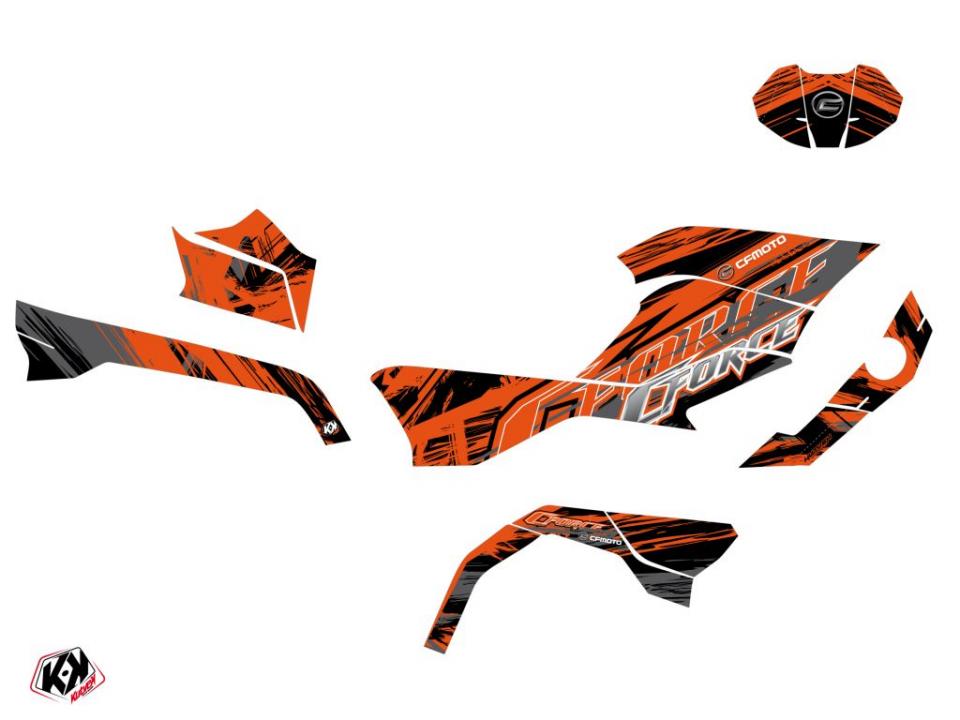 photo piece : Autocollant stickers->CF moto CForce Touring Long