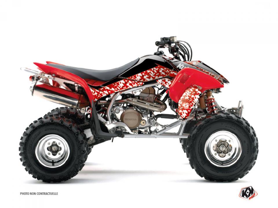 Autocollant stickers Kutvek pour Quad Honda 250 TRX EX 2007 à 2012 Neuf