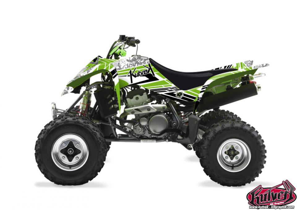 Autocollant stickers Kutvek pour Quad Kawasaki 400 KFX 2004 à 2007 Neuf
