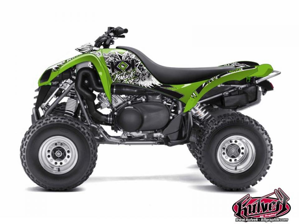 Autocollant stickers Kutvek pour Quad Kawasaki 700 KFX V-force 2007 à 2011 Neuf