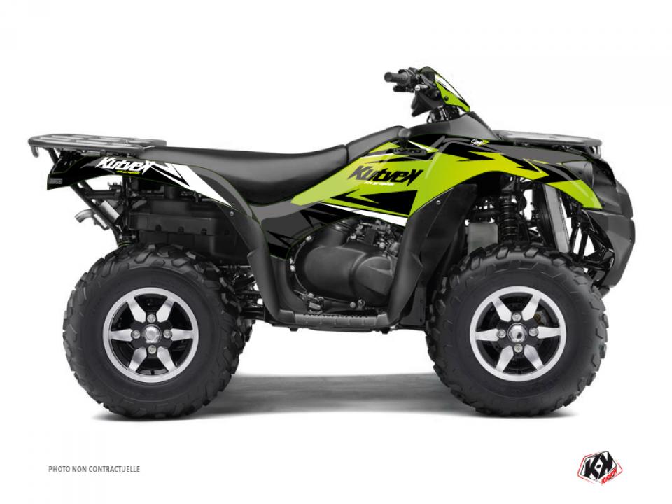 Autocollant stickers Kutvek pour Quad Kawasaki 650 KVF Brute Force 4x4 2007 à 2011 Neuf