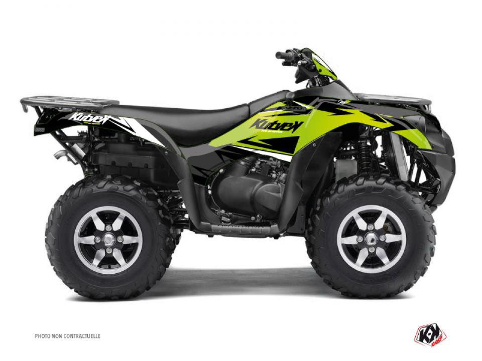 Autocollant stickers Kutvek pour Quad Kawasaki 650 KVF Brute Force 4x4 2007 à 2011 Neuf