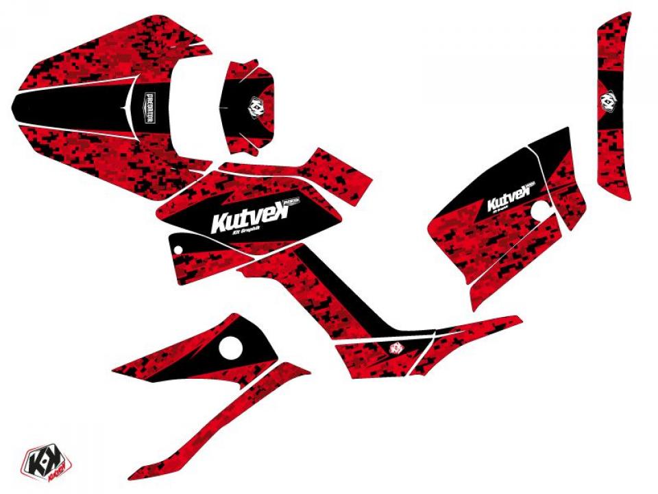 Autocollant stickers Kutvek pour Quad Kymco 300 MXU 2005 à 2019 Neuf