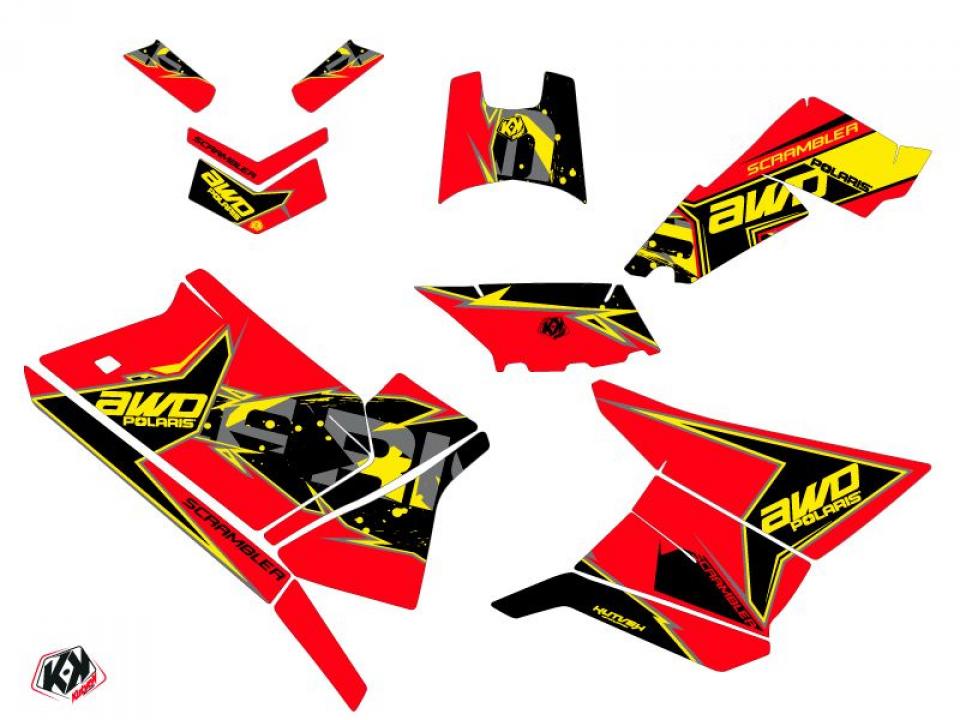 Autocollant stickers pour Polaris SCRAMBLER HO