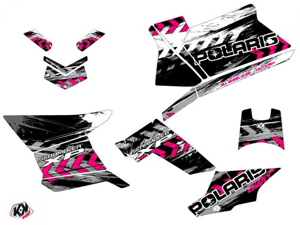 Autocollant stickers pour Polaris SCRAMBLER HO