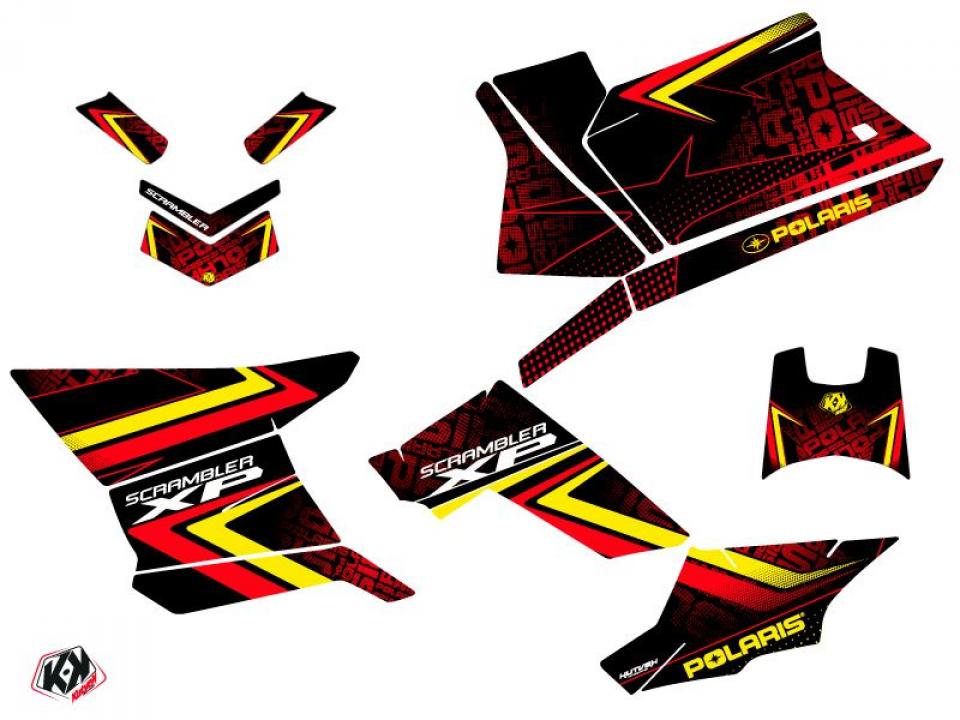 Autocollant stickers pour Polaris SCRAMBLER HO
