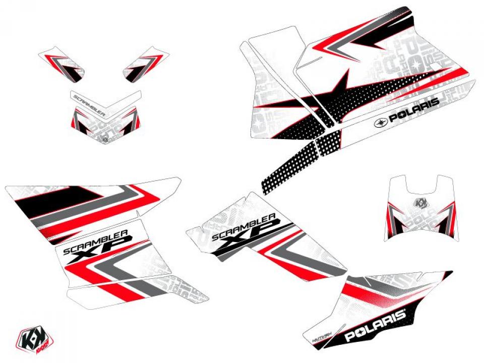 Autocollant stickers pour Polaris SCRAMBLER HO