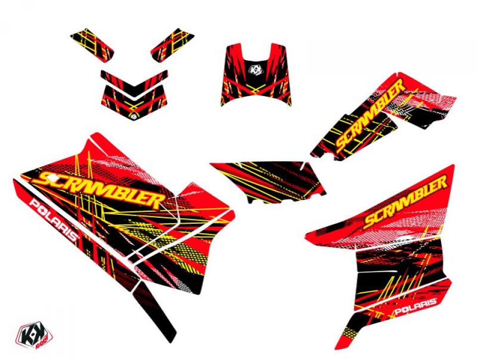 Autocollant stickers pour Polaris SCRAMBLER HO