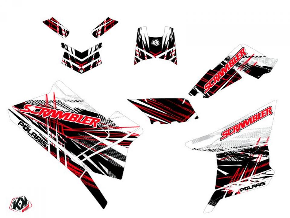 Autocollant stickers pour Polaris SCRAMBLER HO