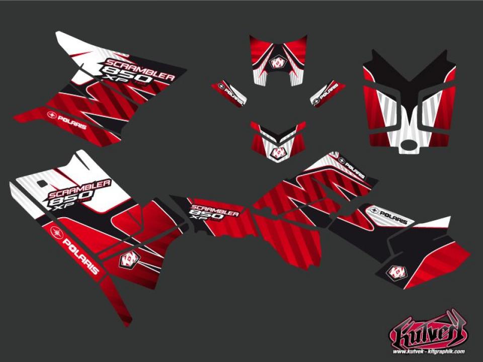Autocollant stickers pour Polaris SCRAMBLER HO