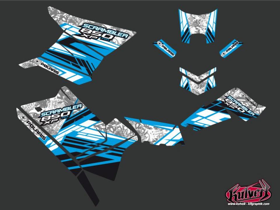 Autocollant stickers pour Polaris SCRAMBLER HO