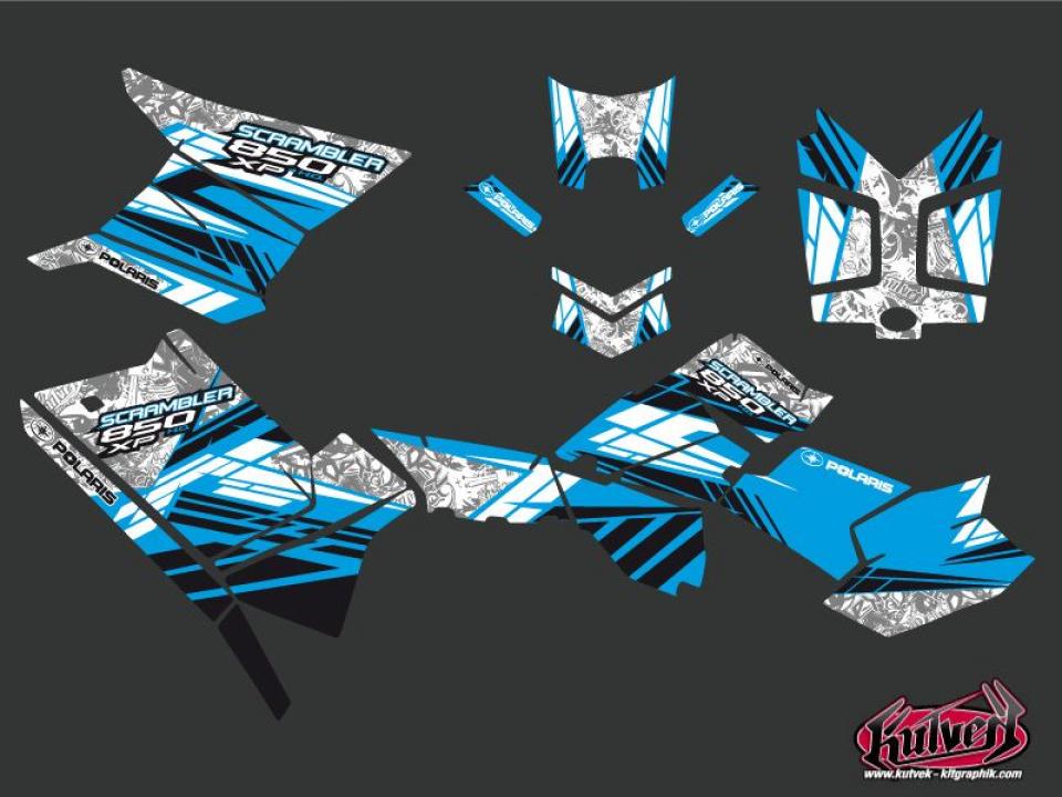 Autocollant stickers pour Polaris SCRAMBLER HO