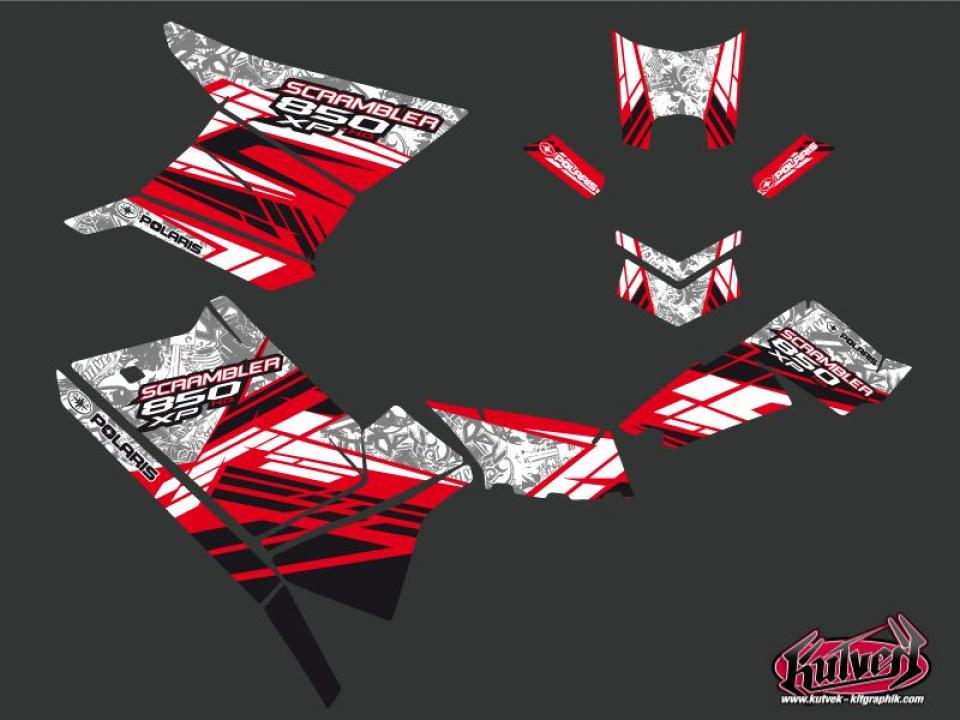 Autocollant stickers pour Polaris SCRAMBLER HO