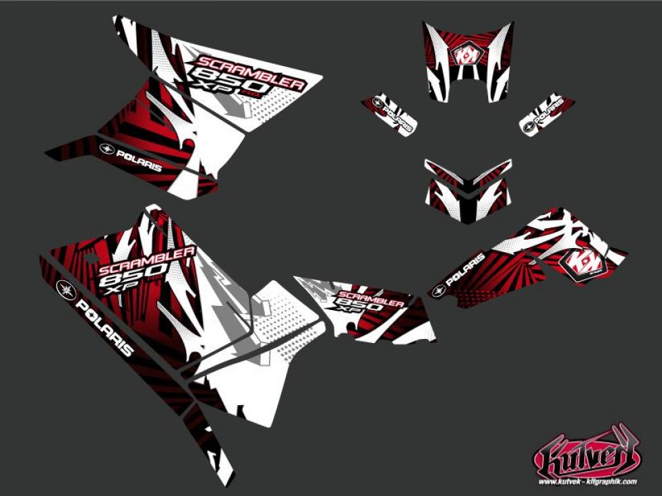 Autocollant stickers pour Polaris SCRAMBLER HO