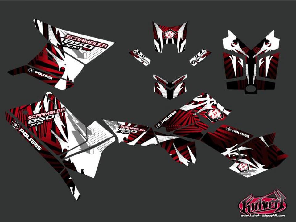Autocollant stickers pour Polaris SCRAMBLER HO