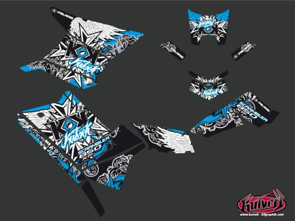Autocollant stickers pour Polaris SCRAMBLER HO