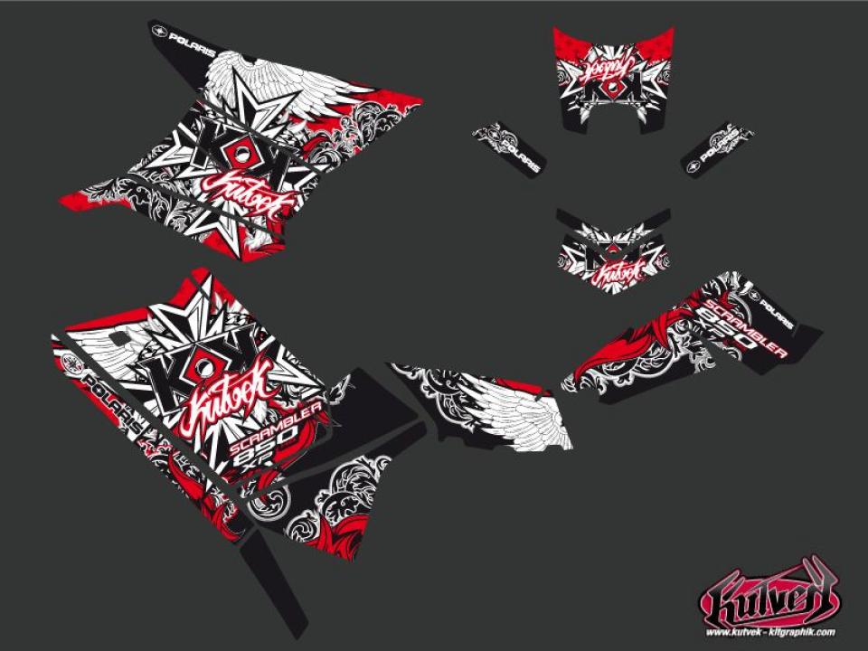 Autocollant stickers pour Polaris SCRAMBLER HO