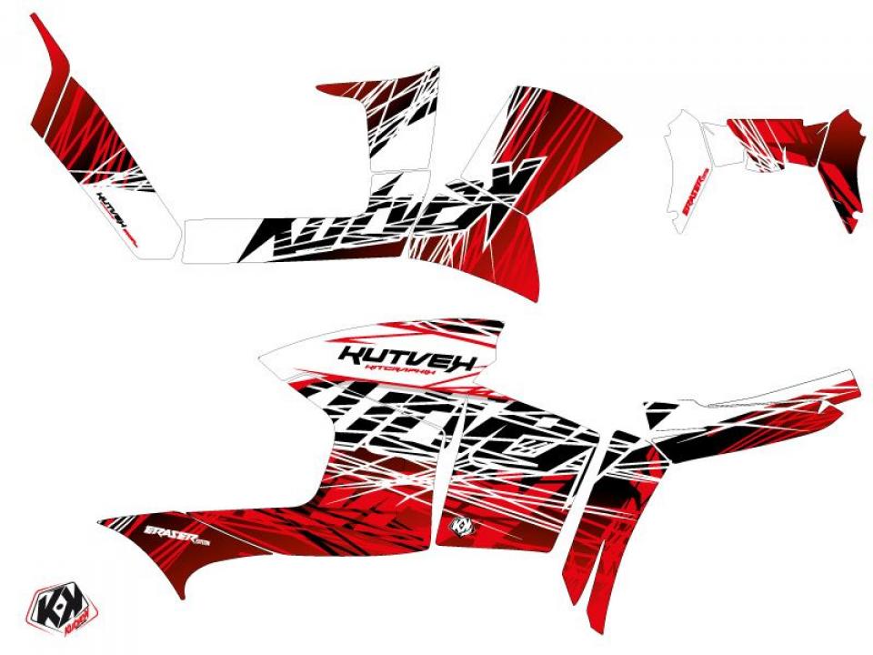 Autocollant stickers Kutvek pour Quad Polaris 90 Sportsman 2007 à 2012 Neuf