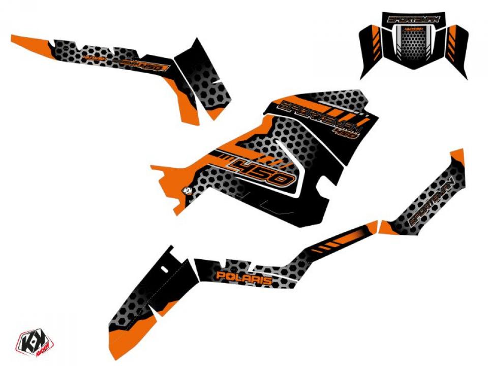 Autocollant stickers Kutvek pour Quad Polaris 450 Sportsman 2018 à 2020 Neuf