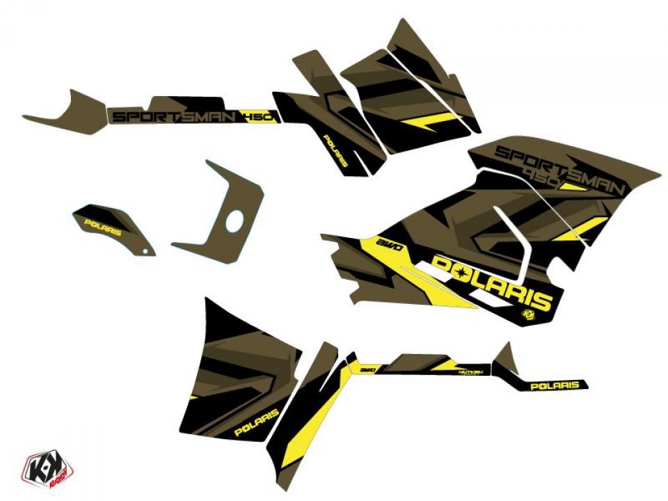 Autocollant stickers Kutvek pour Quad Polaris 450 Sportsman 2018 à 2020 Neuf