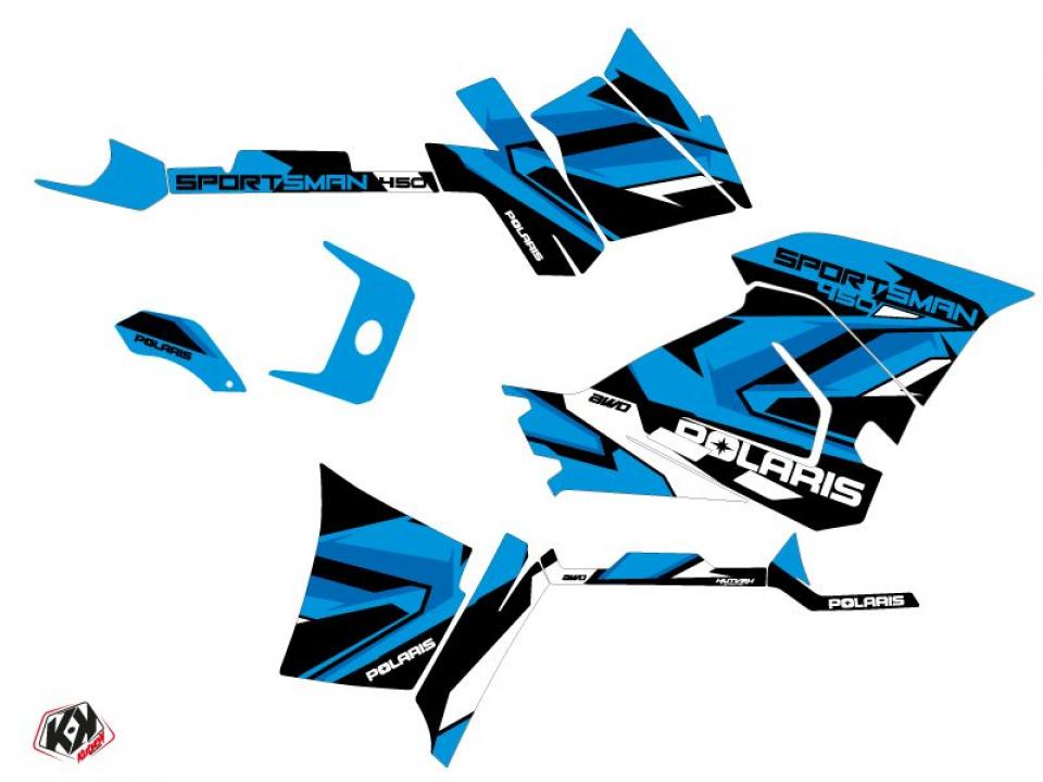 Autocollant stickers Kutvek pour Quad Polaris 450 Sportsman 2021 à 2023 Neuf