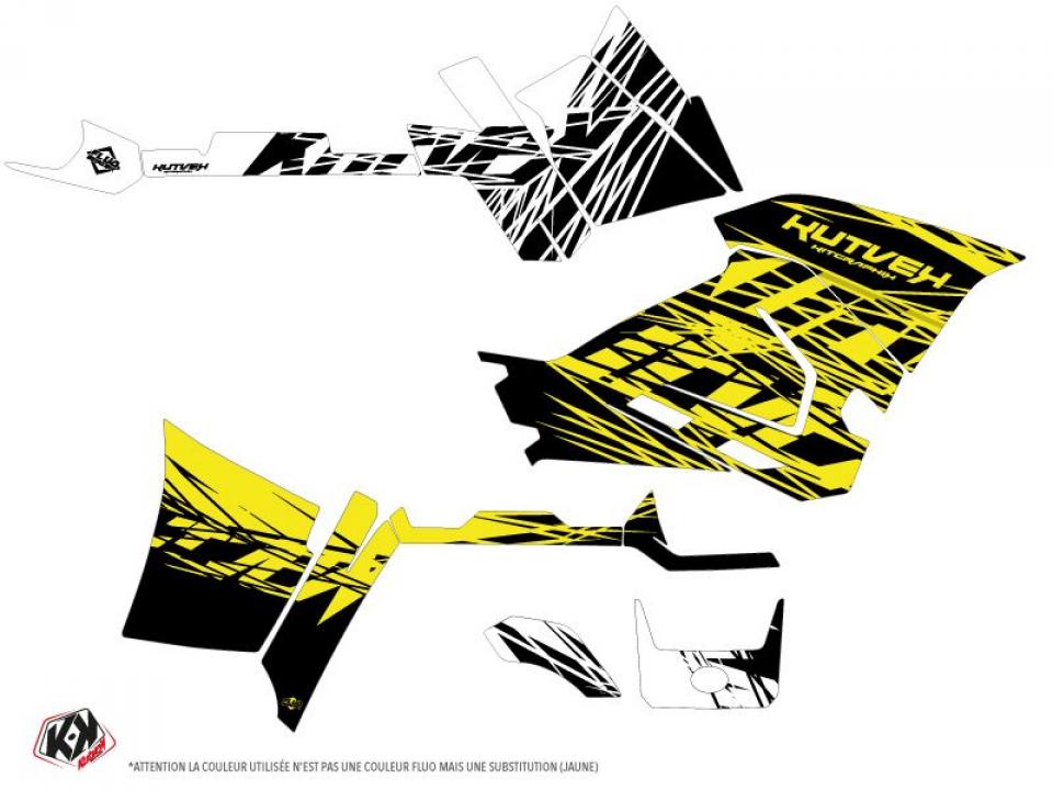 Autocollant stickers Kutvek pour Quad Polaris 450 Sportsman 2021 à 2023 Neuf