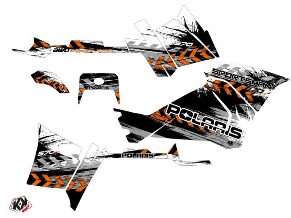 Autocollant stickers Kutvek pour Quad Polaris 570 Sportsman 2018 à 2023 Neuf