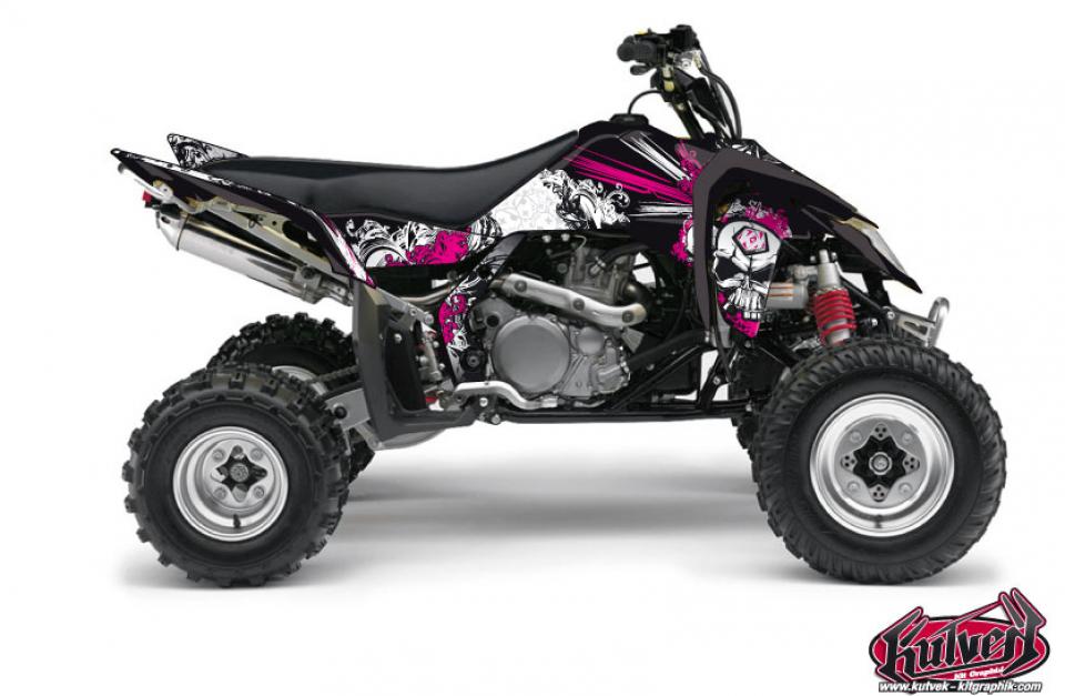 Autocollant stickers Kutvek pour Quad Suzuki 450 Lt-R Quadracer 2006 à 2010 Neuf