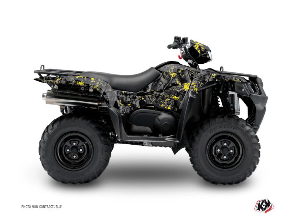 Autocollant stickers Kutvek pour Quad Suzuki 400 Lt-F Kingquad - 4X2 2008 à 2012 Neuf
