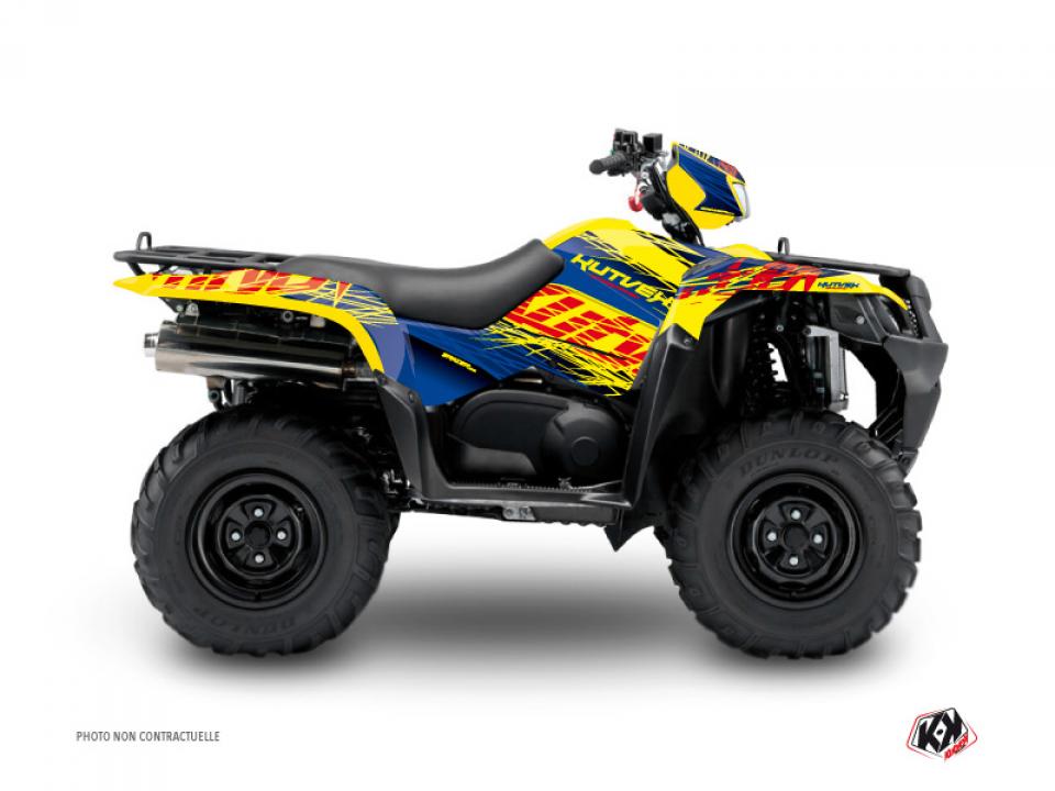 Autocollant stickers Kutvek pour Quad Suzuki 400 Lt-F Kingquad - 4X2 2008 à 2012 Neuf