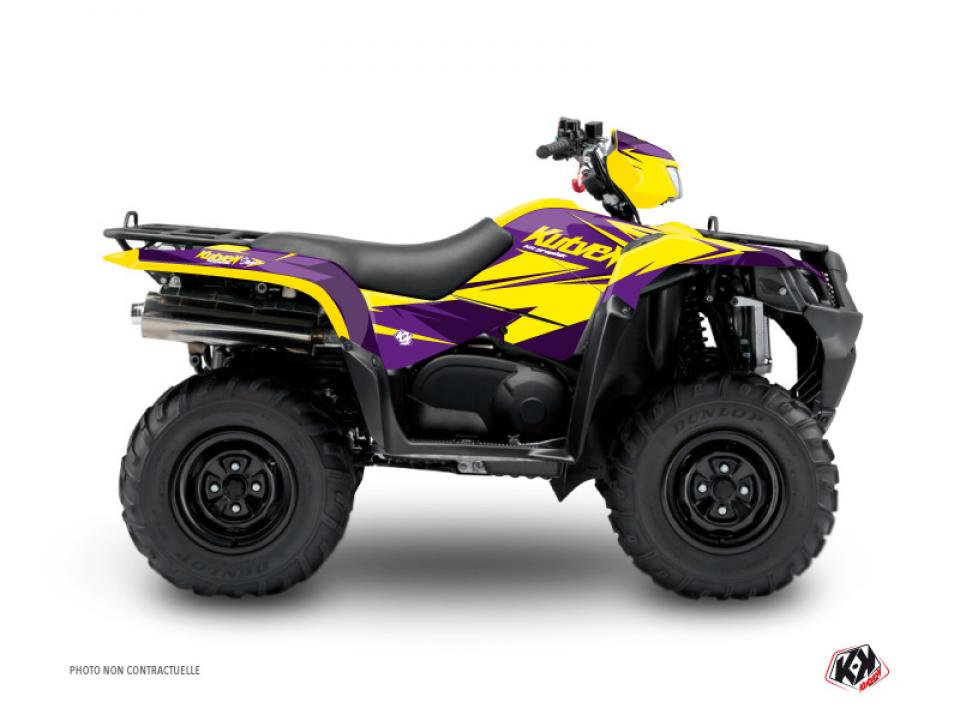 Autocollant stickers Kutvek pour Quad Suzuki 400 Lt-F Kingquad - 4X2 2008 à 2012 Neuf