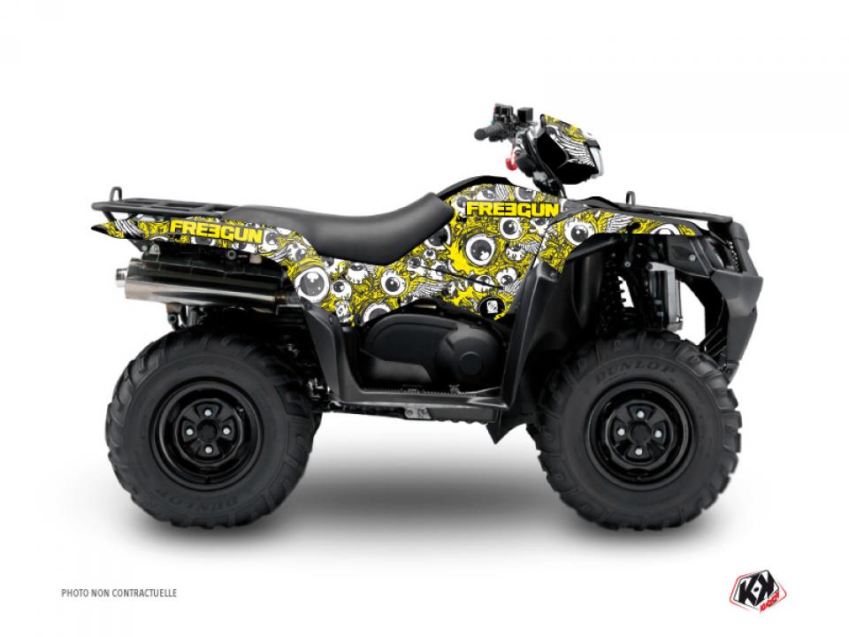 Autocollant stickers Kutvek pour Quad Suzuki 400 Lt-F Kingquad - 4X2 2008 à 2012 Neuf
