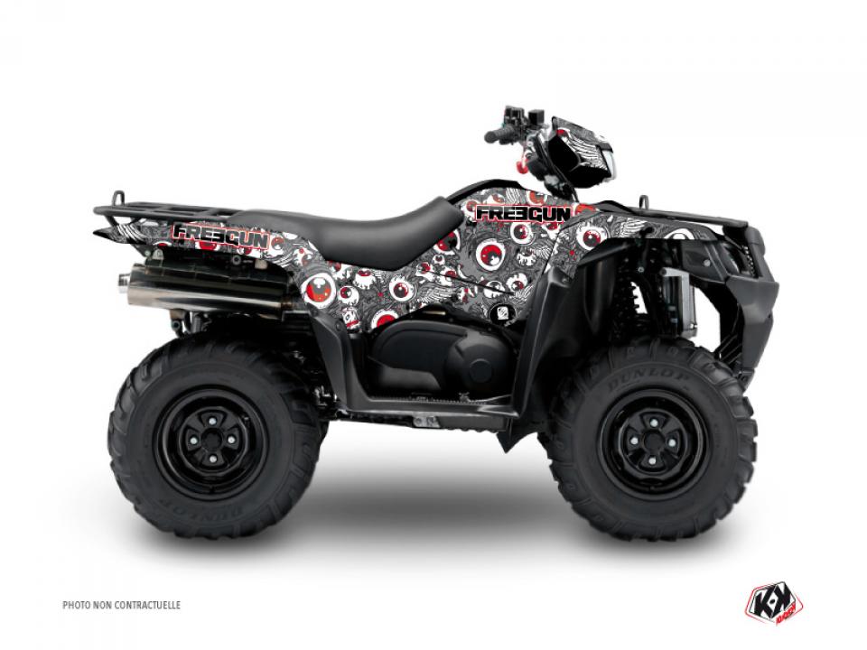 Autocollant stickers Kutvek pour Quad Suzuki 400 Lt-F Kingquad - 4X2 2008 à 2012 Neuf