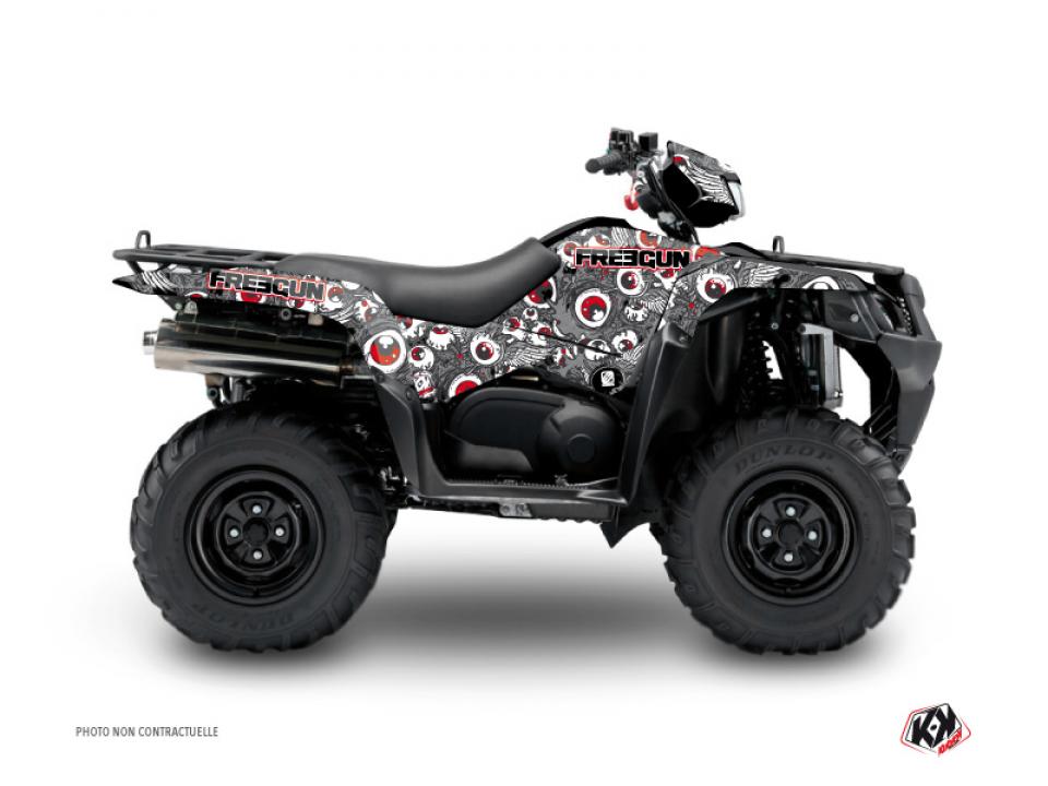 Autocollant stickers Kutvek pour Quad Suzuki 400 Lt-F Kingquad - 4X2 2008 à 2012 Neuf