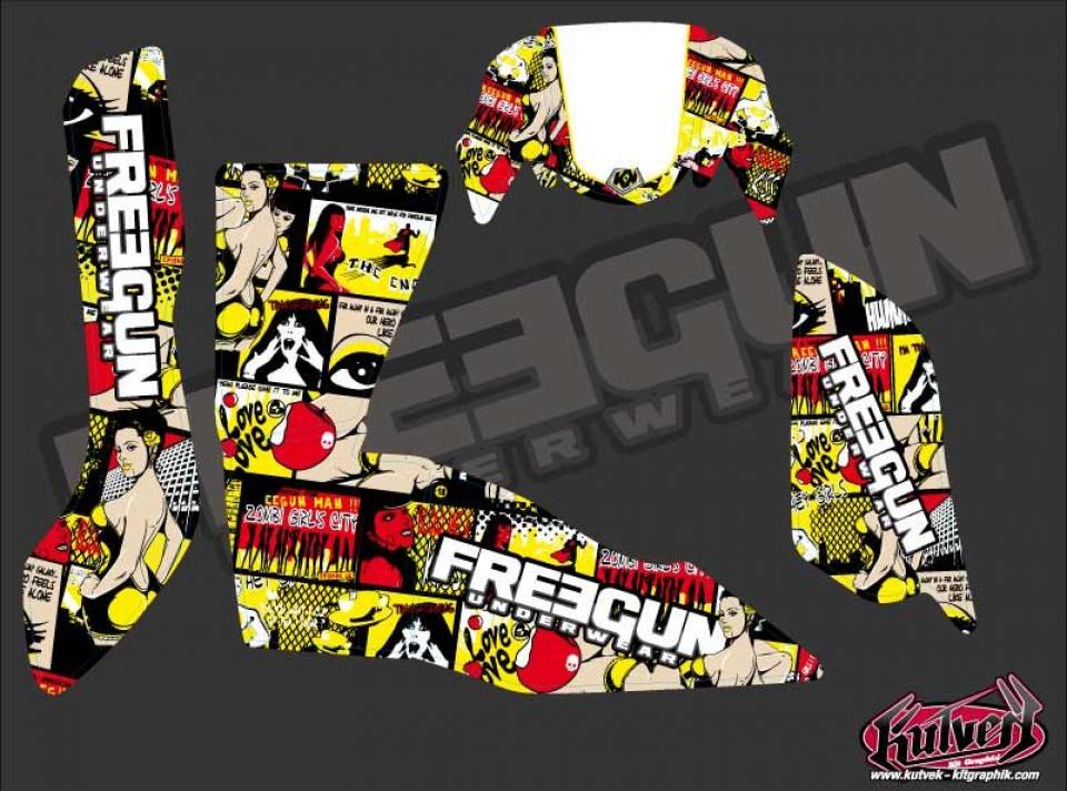 Autocollant stickers pour Suzuki Lt-A X Kingquad - 4X4