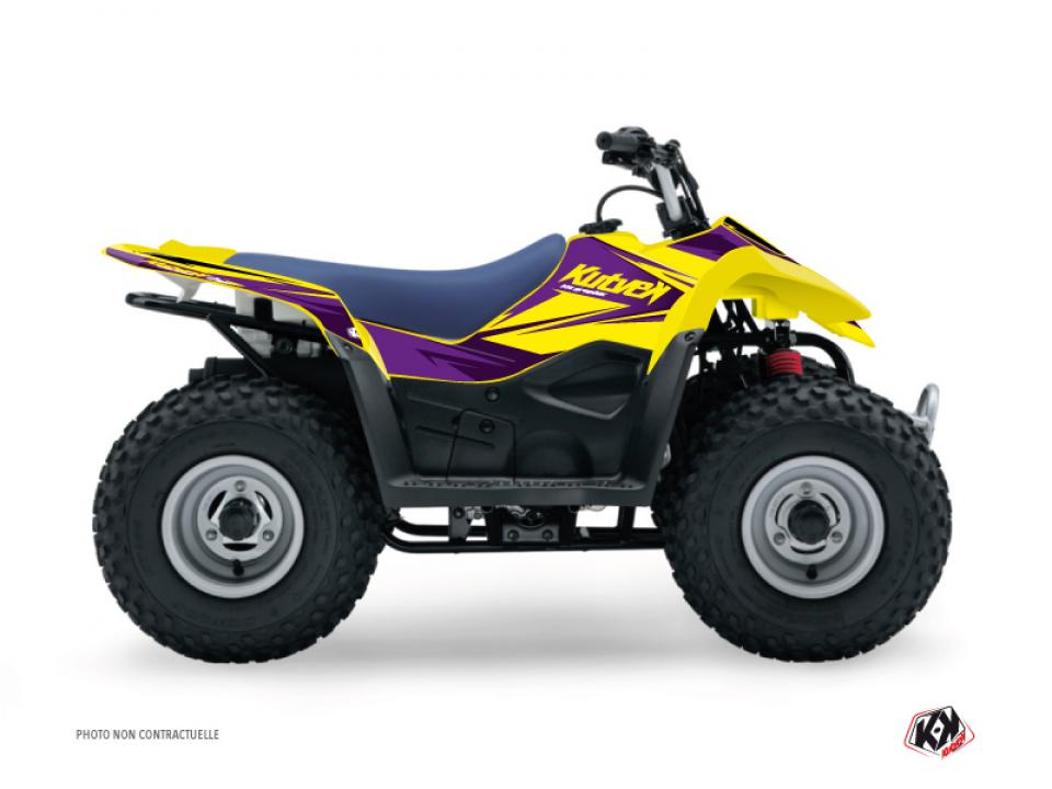Autocollant stickers Kutvek pour Quad Suzuki 80 Lt Quadsport 1987 à 2005 Neuf