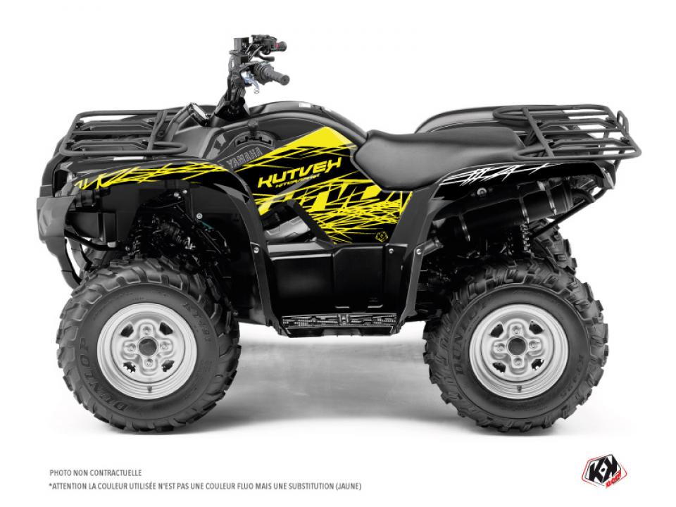 Autocollant stickers Kutvek pour Quad Yamaha 125 YFM Grizzly 2004 à 2013 Neuf