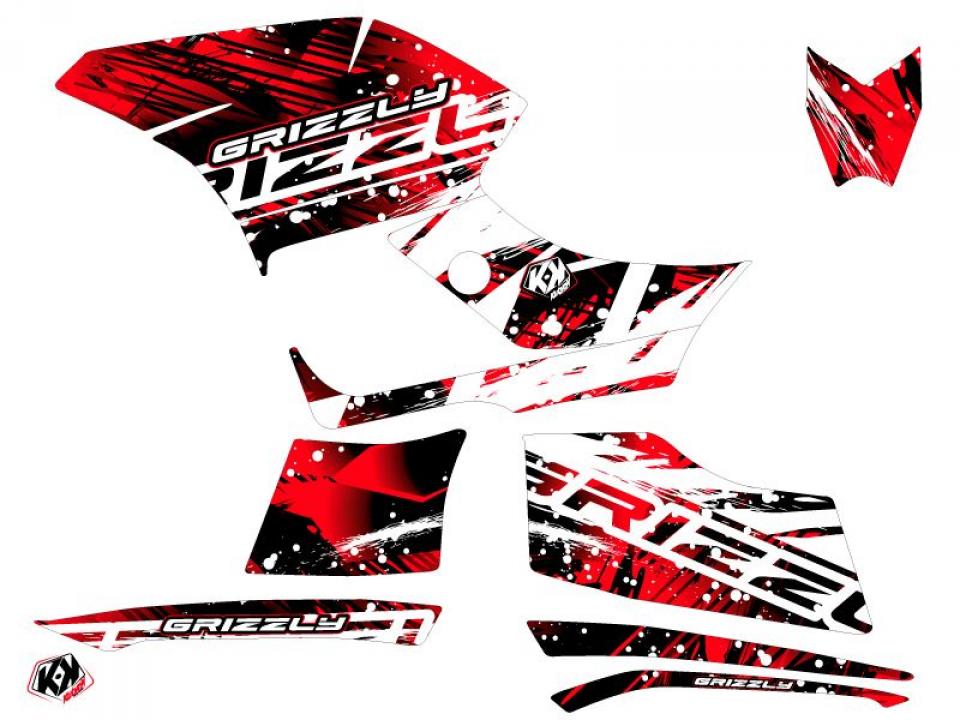 Autocollant stickers pour Yamaha YFM Grizzly