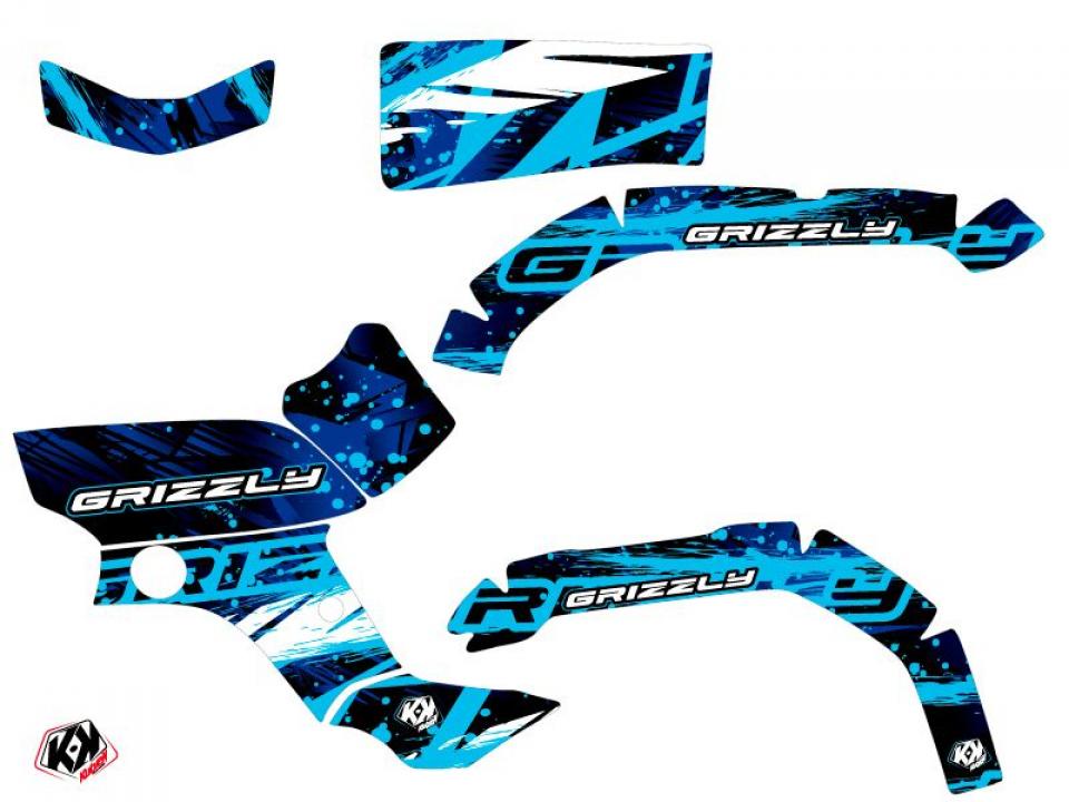 Autocollant stickers pour Yamaha Yfm G Grizzly