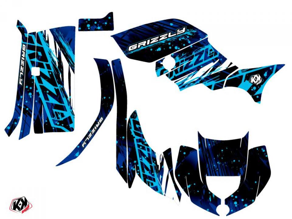 Autocollant stickers pour Yamaha Yfm G Grizzly