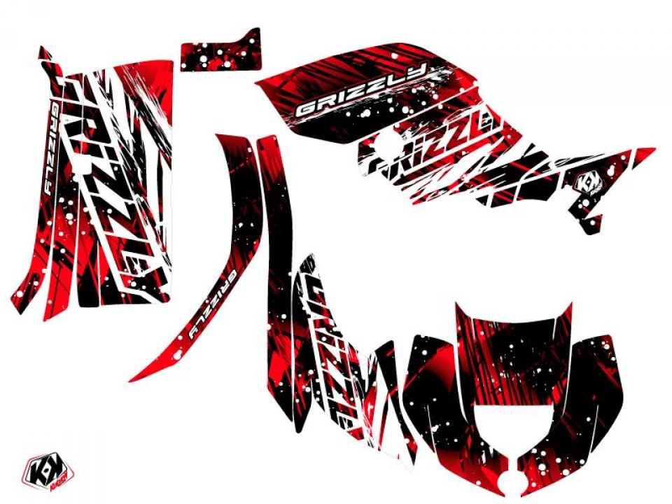 Autocollant stickers pour Yamaha Yfm G Grizzly