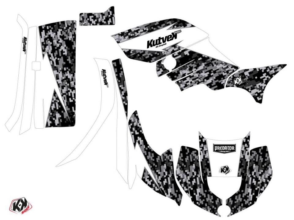 Autocollant stickers pour Yamaha Yfm G Grizzly