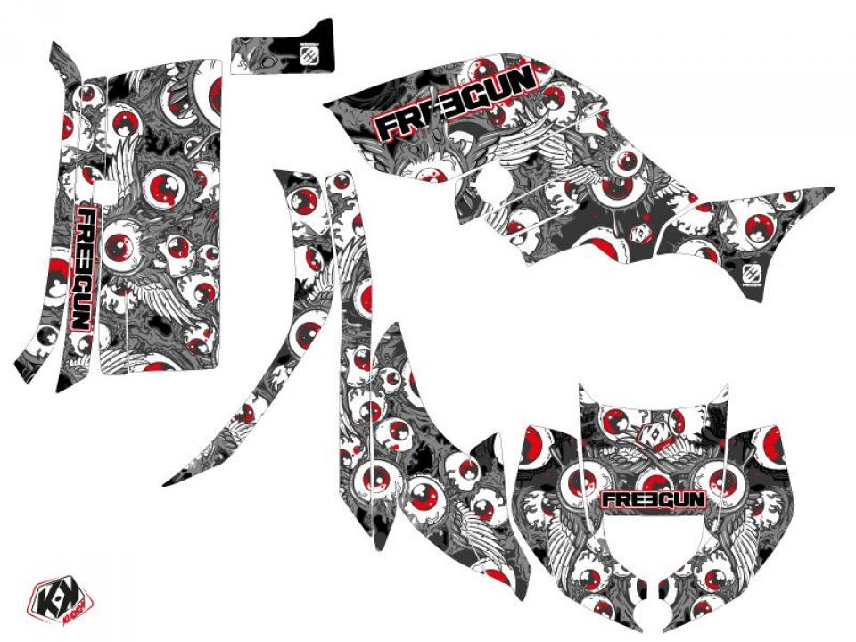 Autocollant stickers pour Yamaha Yfm G Grizzly